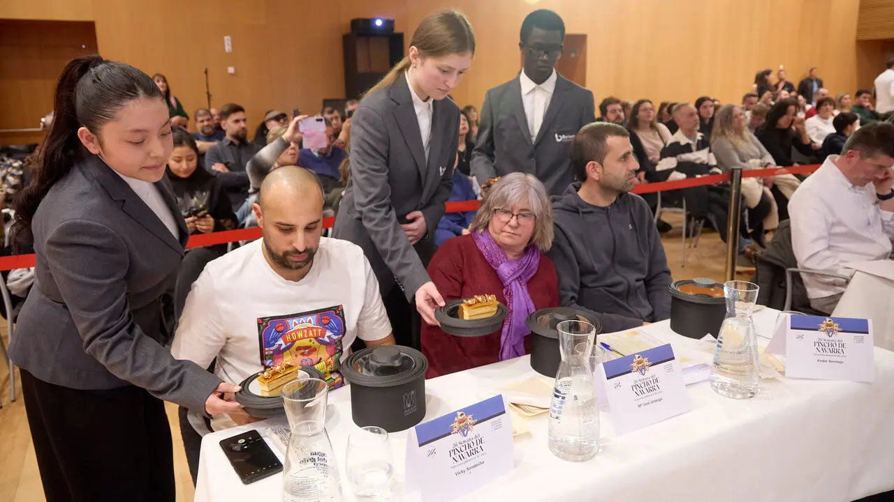 Final de la XXVI Semana del Pincho de Navarra 2026. I&Ntilde;IGO ALZUGARAY
