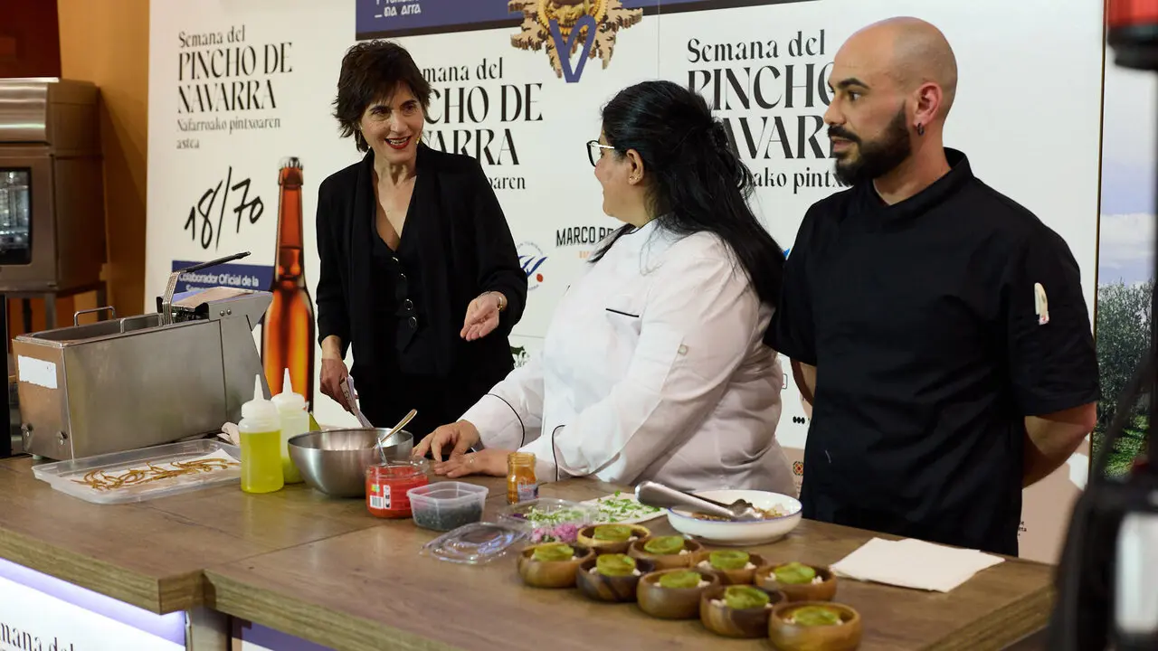 Final de la XXVI Semana del Pincho de Navarra 2026. I&Ntilde;IGO ALZUGARAY