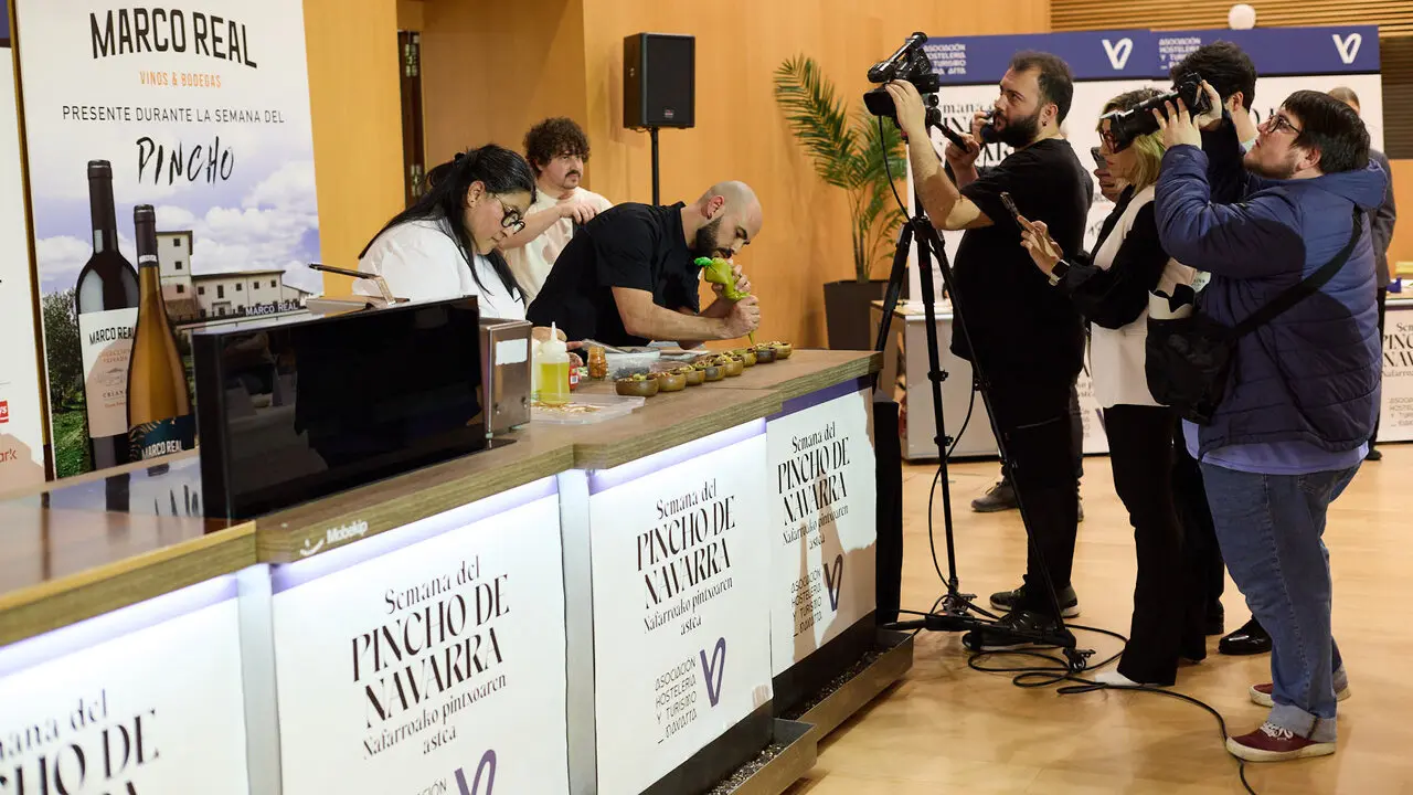 Final de la XXVI Semana del Pincho de Navarra 2026. I&Ntilde;IGO ALZUGARAY