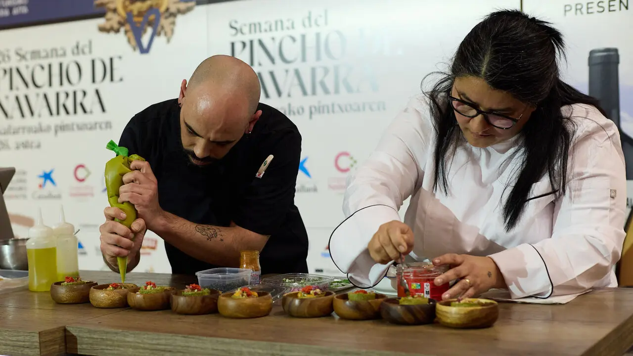 Final de la XXVI Semana del Pincho de Navarra 2026. I&Ntilde;IGO ALZUGARAY