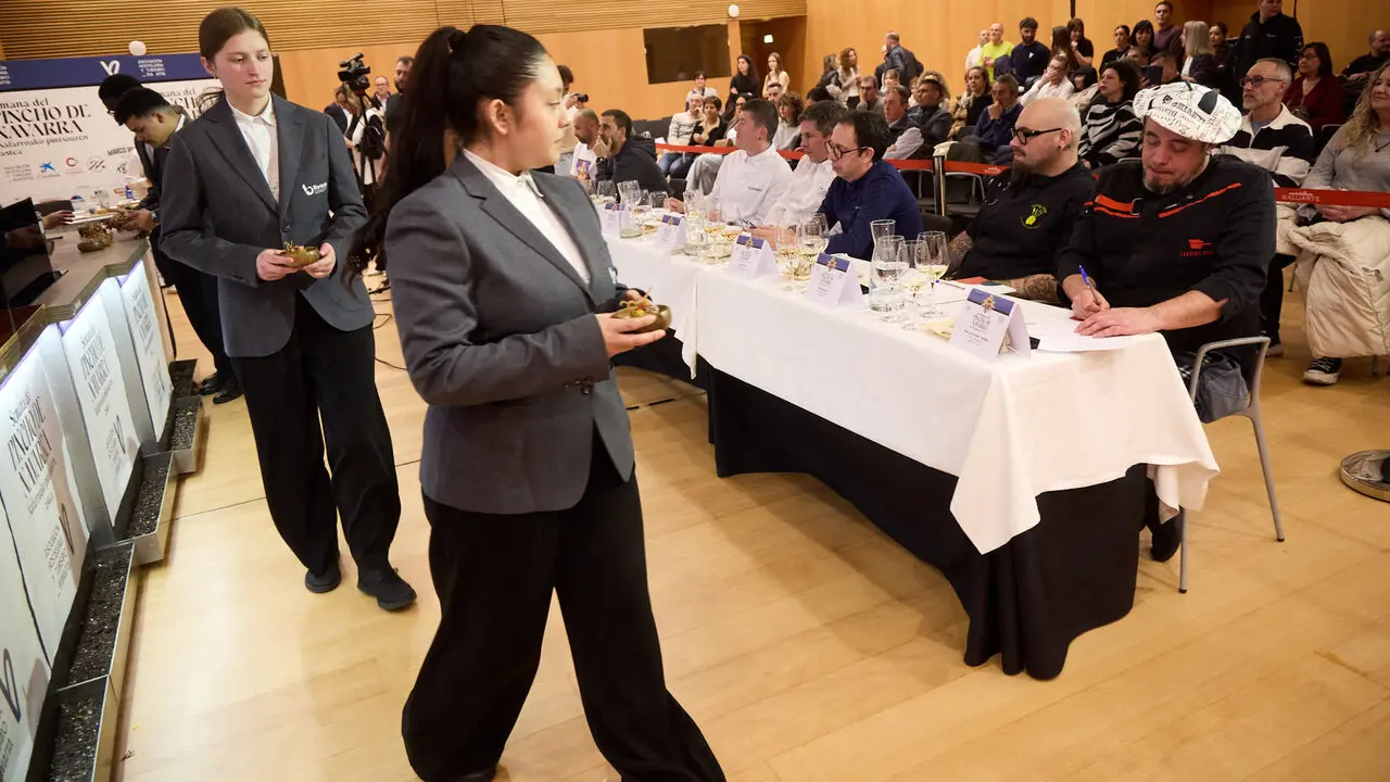 Final de la XXVI Semana del Pincho de Navarra 2026. I&Ntilde;IGO ALZUGARAY