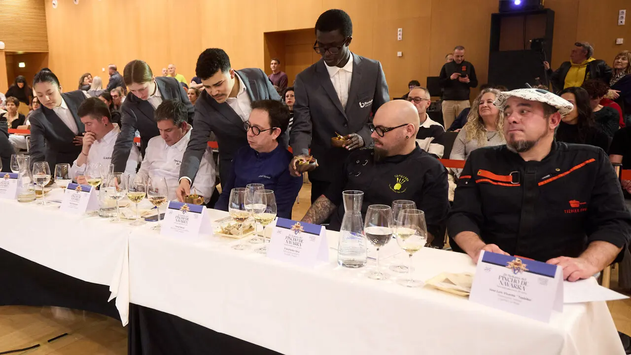 Final de la XXVI Semana del Pincho de Navarra 2026. I&Ntilde;IGO ALZUGARAY