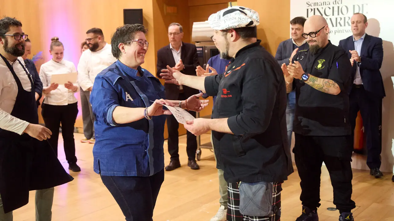 Final de la XXVI Semana del Pincho de Navarra 2026. I&Ntilde;IGO ALZUGARAY