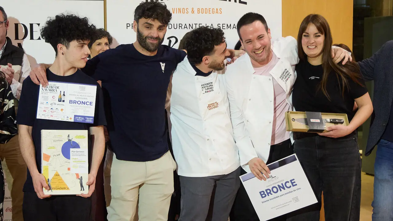 Final de la XXVI Semana del Pincho de Navarra 2026. I&Ntilde;IGO ALZUGARAY