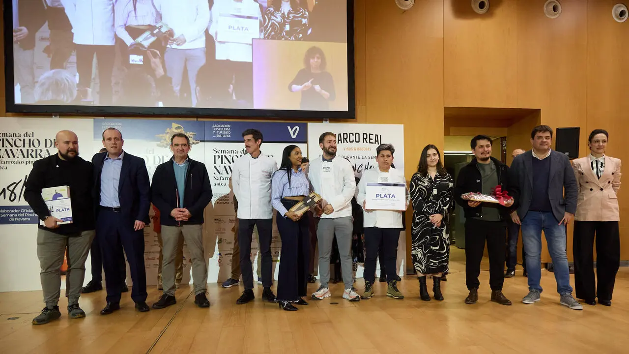 Final de la XXVI Semana del Pincho de Navarra 2026. I&Ntilde;IGO ALZUGARAY