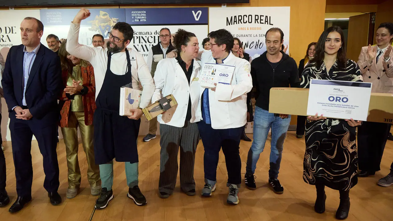 Final de la XXVI Semana del Pincho de Navarra 2026. I&Ntilde;IGO ALZUGARAY
