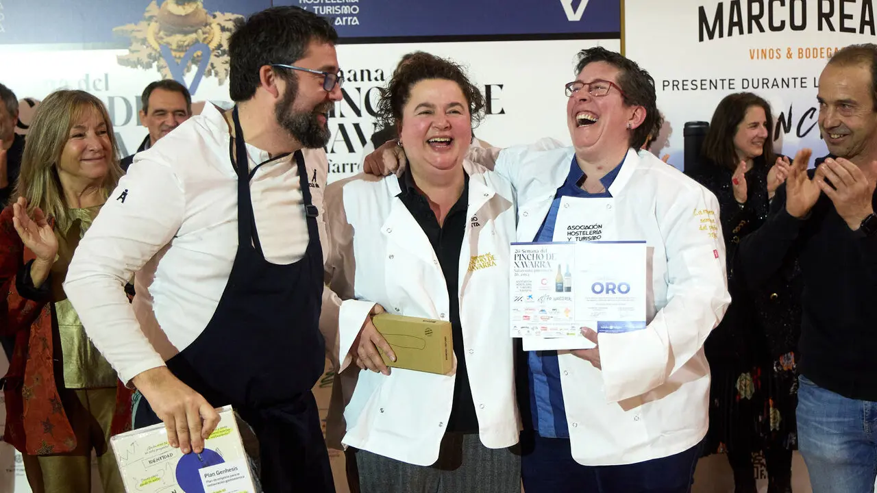 Final de la XXVI Semana del Pincho de Navarra 2026. I&Ntilde;IGO ALZUGARAY