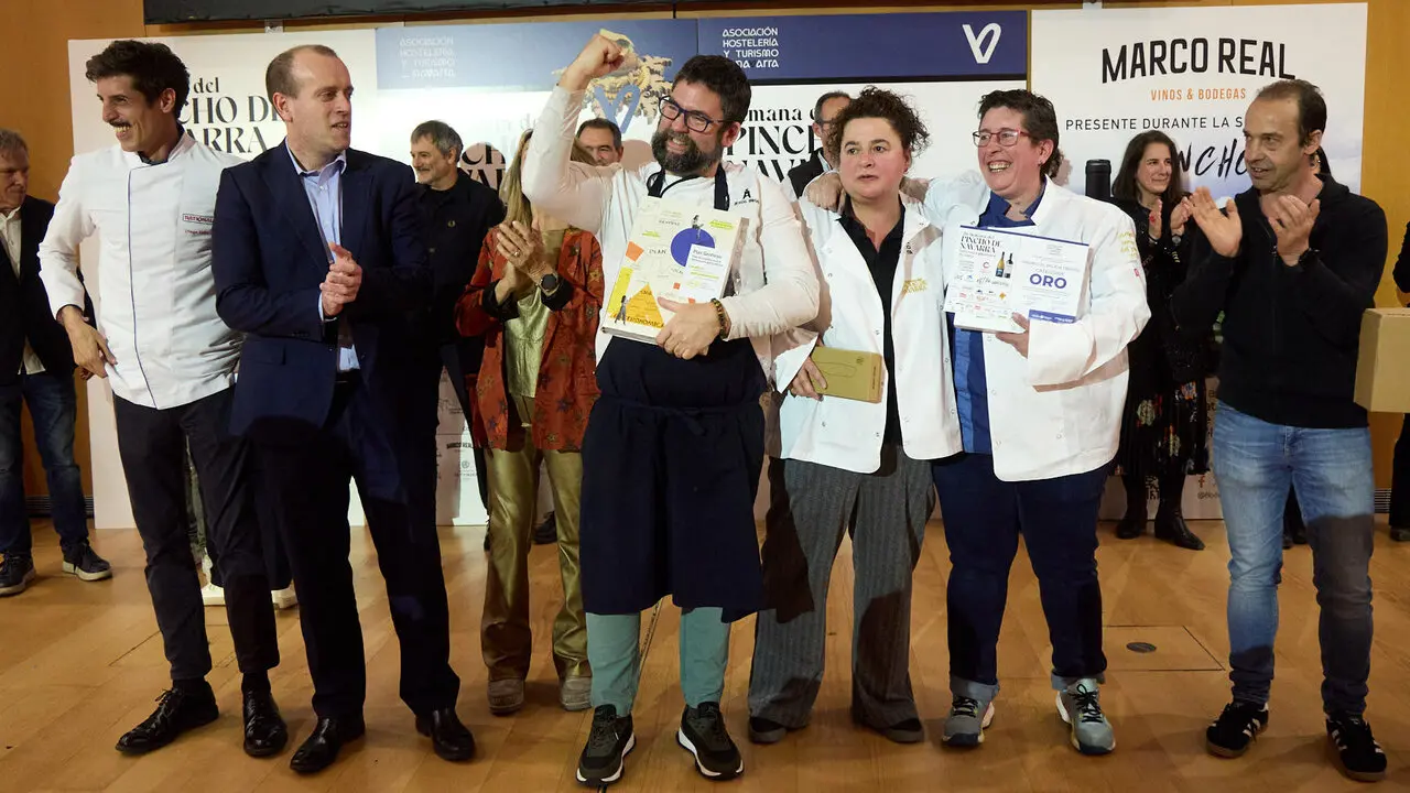 Final de la XXVI Semana del Pincho de Navarra 2026. I&Ntilde;IGO ALZUGARAY