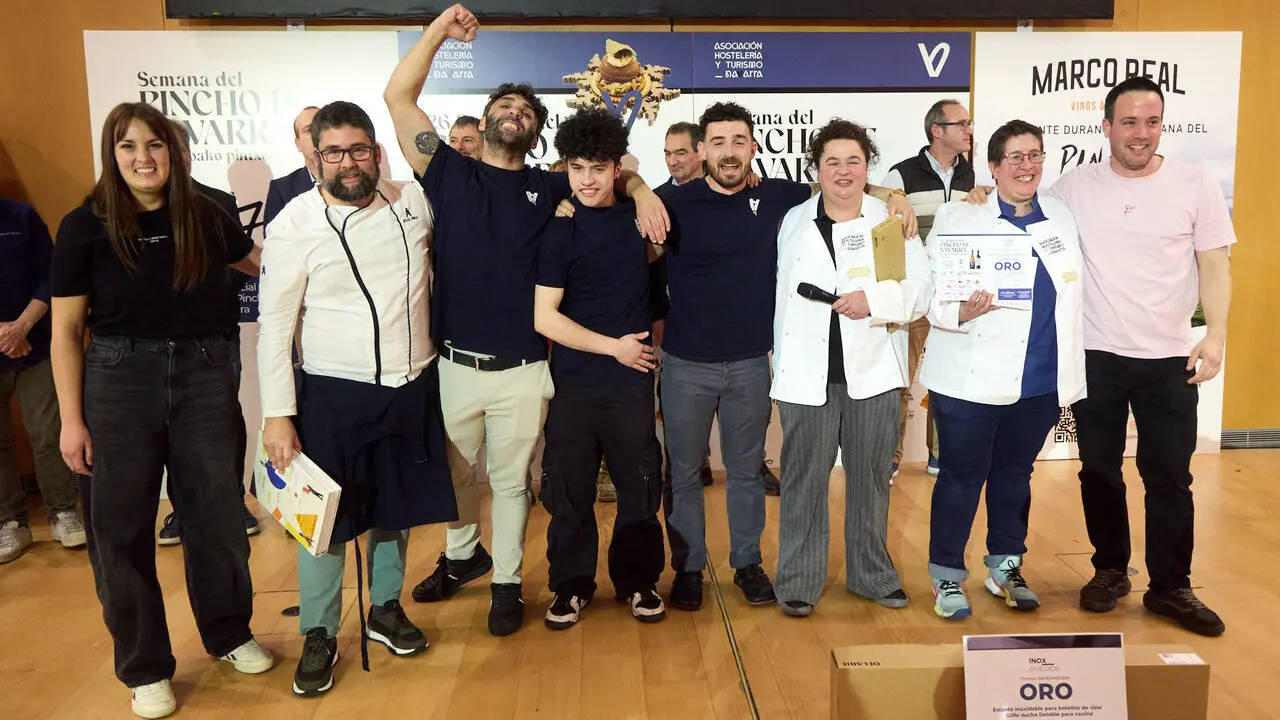 Final de la XXVI Semana del Pincho de Navarra 2026. I&Ntilde;IGO ALZUGARAY
