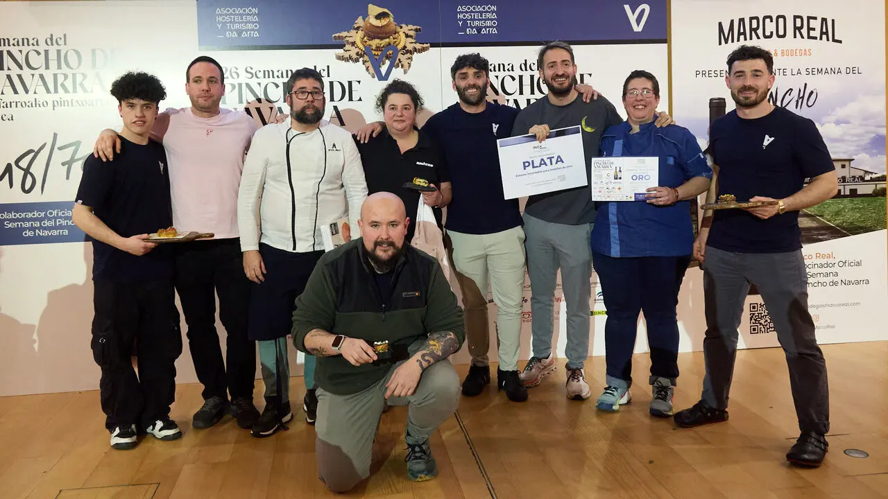 Final de la XXVI Semana del Pincho de Navarra 2026. I&Ntilde;IGO ALZUGARAY