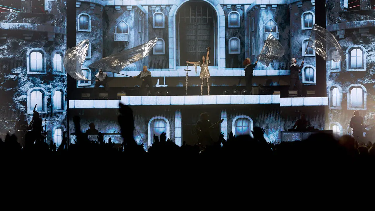 Concierto de Laura Pausini en el pabell&oacute;n Navarra Arena de Pamplona que supone el inicio de su gira mundial Yo Canto World Tour 2026/2027. I&Ntilde;IGO ALZUGARAY