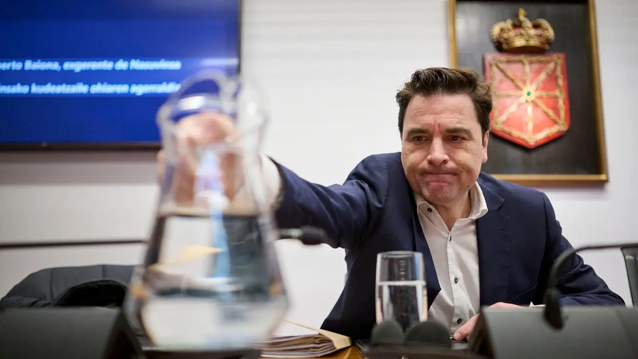 Comparecencia de Alberto Baiona, exgerente de Nasuvinsa, en la Comisi&oacute;n de Investigaci&oacute;n sobre licitaci&oacute;n y adjudicaci&oacute;n de obras p&uacute;blicas del Gobierno de Navarra. PABLO LASAOSA