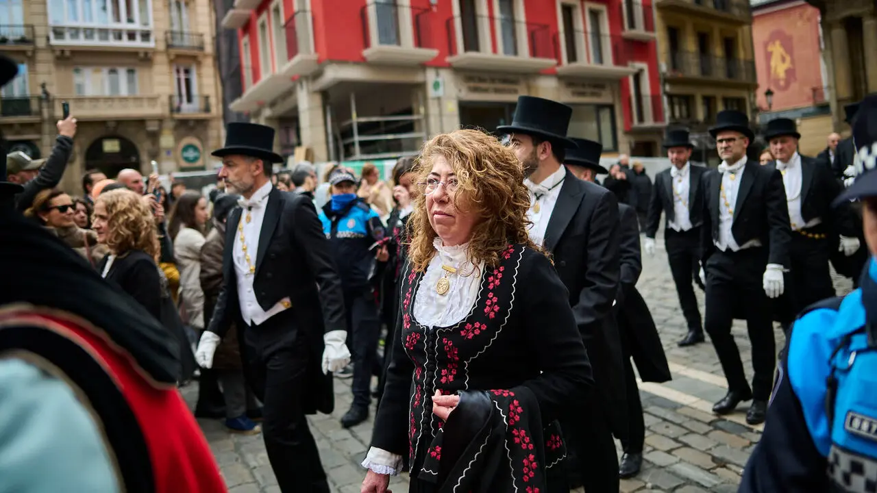 Renovaci&oacute;n del Voto de las Cinco Llagas por parte de la Coporaci&oacute;n Municipal de Pamplona. PABLO LASAOSA