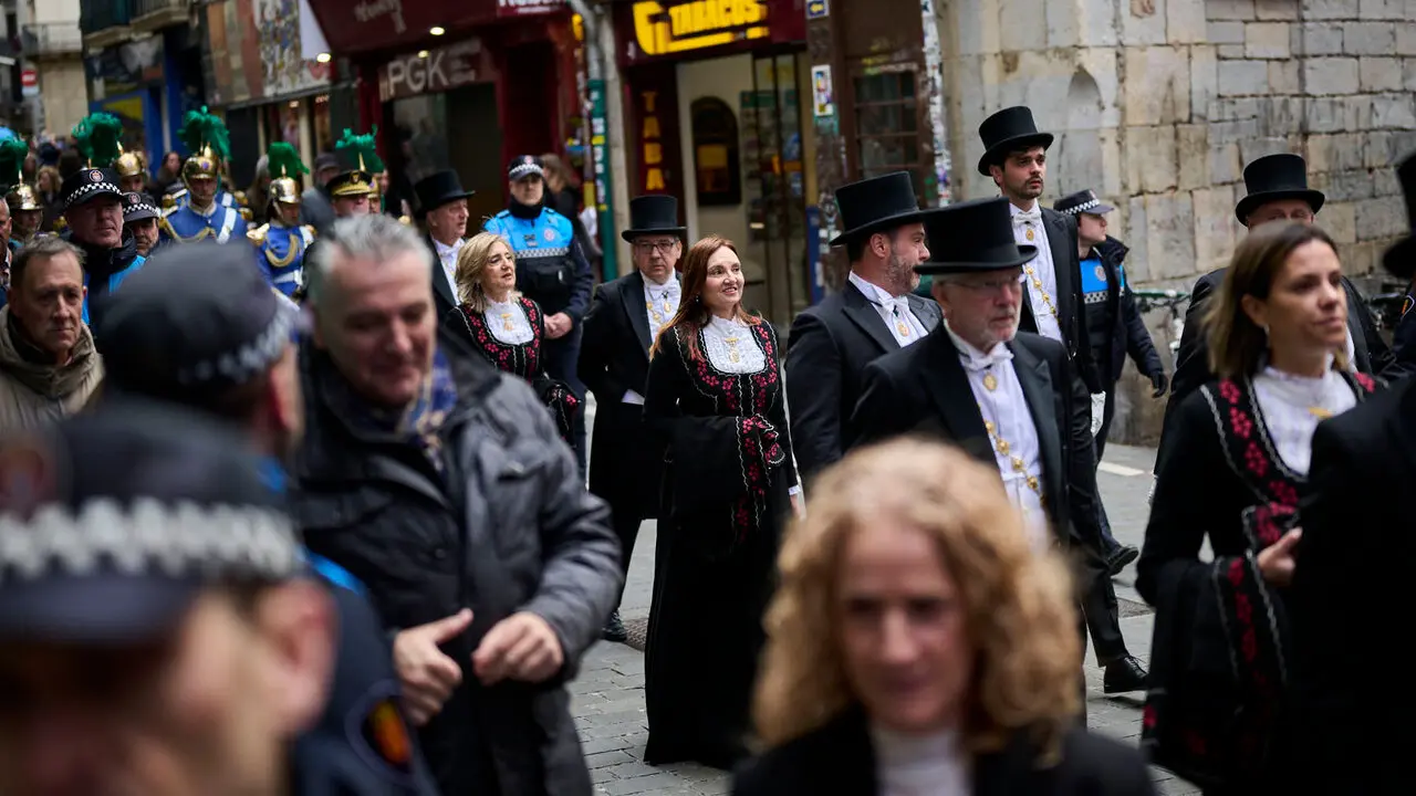 Renovaci&oacute;n del Voto de las Cinco Llagas por parte de la Coporaci&oacute;n Municipal de Pamplona. PABLO LASAOSA