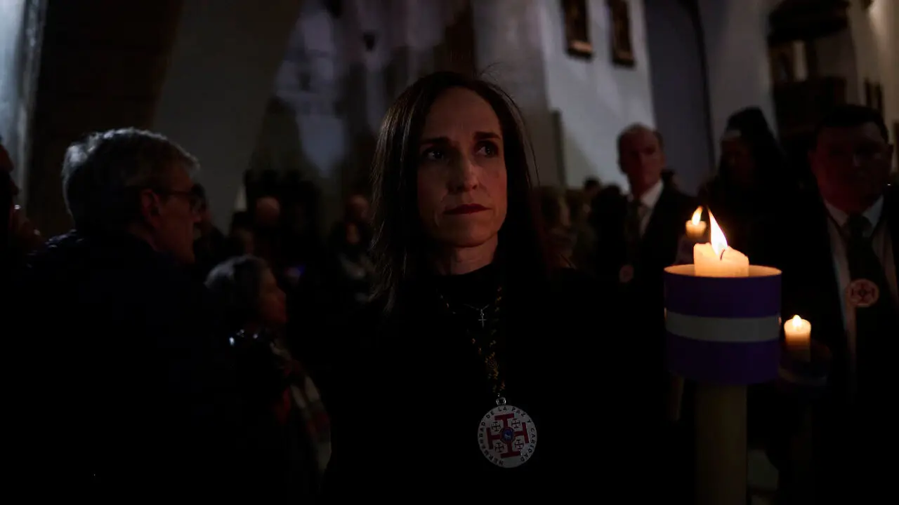 Renovaci&oacute;n del Voto de las Cinco Llagas por parte de la Coporaci&oacute;n Municipal de Pamplona. PABLO LASAOSA