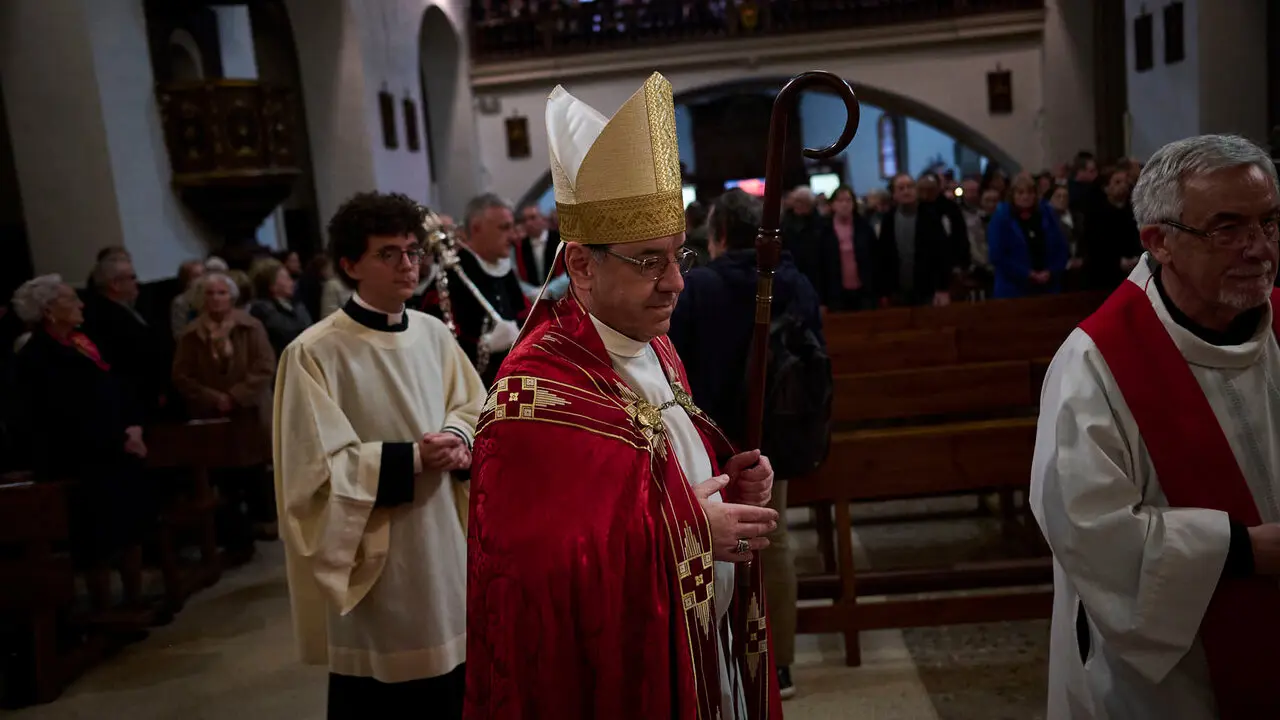 Renovaci&oacute;n del Voto de las Cinco Llagas por parte de la Coporaci&oacute;n Municipal de Pamplona. PABLO LASAOSA