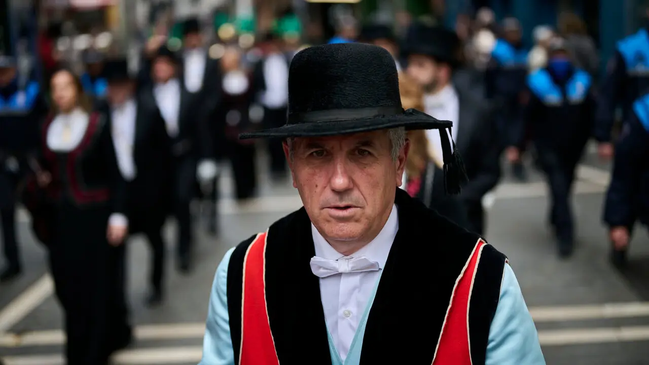 Renovaci&oacute;n del Voto de las Cinco Llagas por parte de la Coporaci&oacute;n Municipal de Pamplona. PABLO LASAOSA