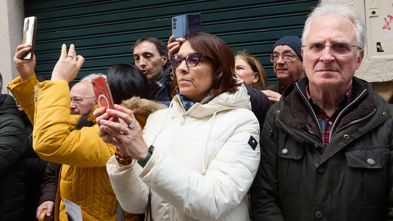 Procesi&oacute;n de Jueves Santo 2026 por las calles de Pamplona. I&Ntilde;IGO ALZUGARAY