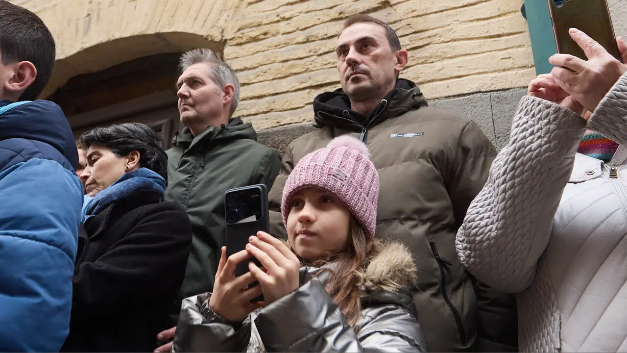 Procesi&oacute;n de Jueves Santo 2026 por las calles de Pamplona. I&Ntilde;IGO ALZUGARAY