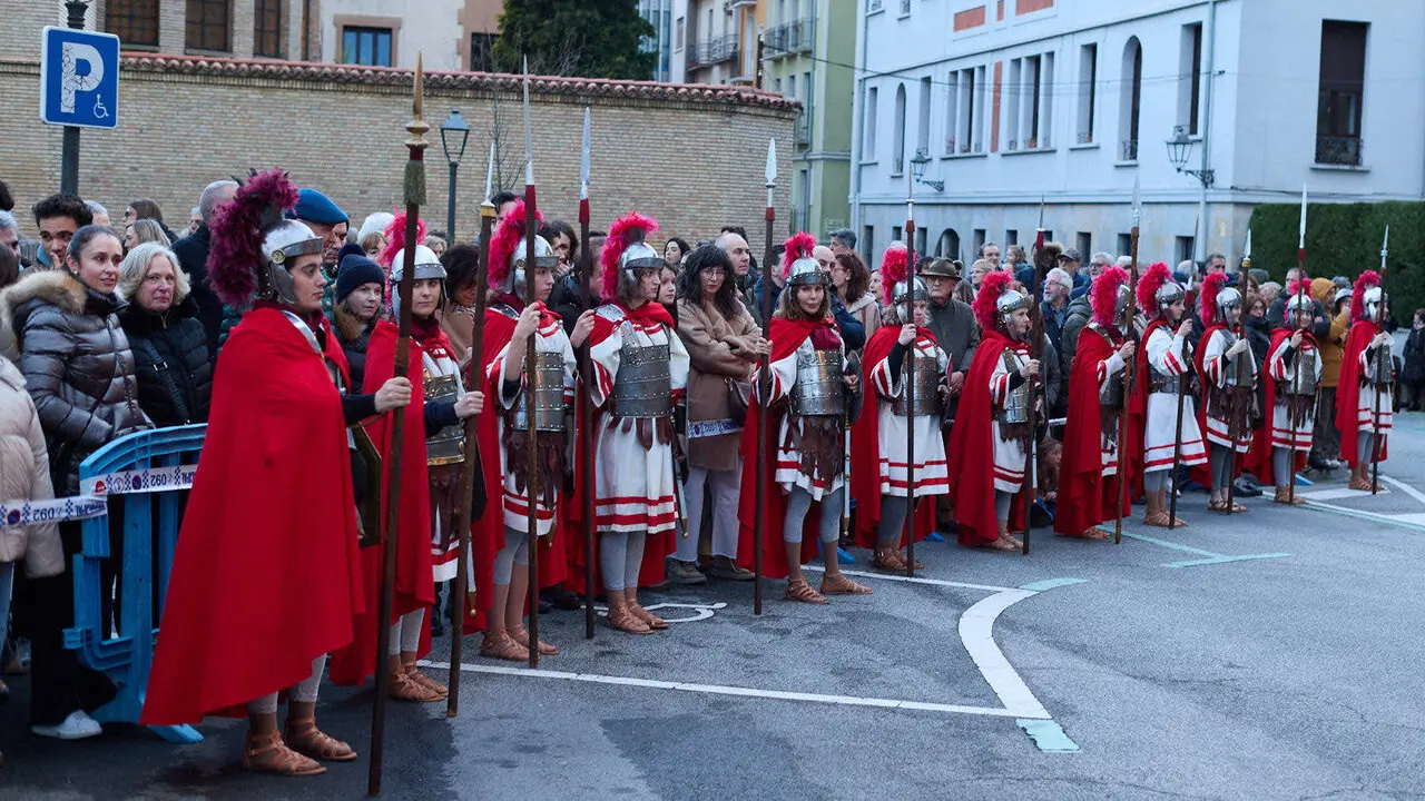 Procesi&oacute;n de Jueves Santo 2026 por las calles de Pamplona. I&Ntilde;IGO ALZUGARAY