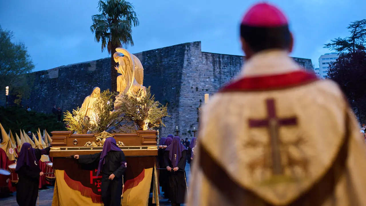 Procesi&oacute;n de Jueves Santo 2026 por las calles de Pamplona. I&Ntilde;IGO ALZUGARAY