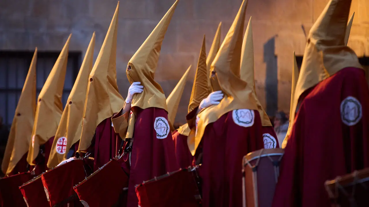 Procesi&oacute;n de Jueves Santo 2026 por las calles de Pamplona. I&Ntilde;IGO ALZUGARAY
