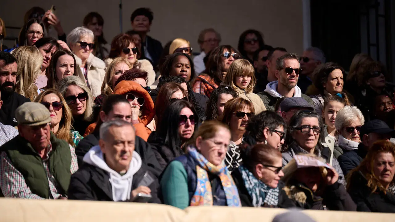Pasi&oacute;n viviente de Andosilla durante Semana Santa 2026. PABLO LASAOSA