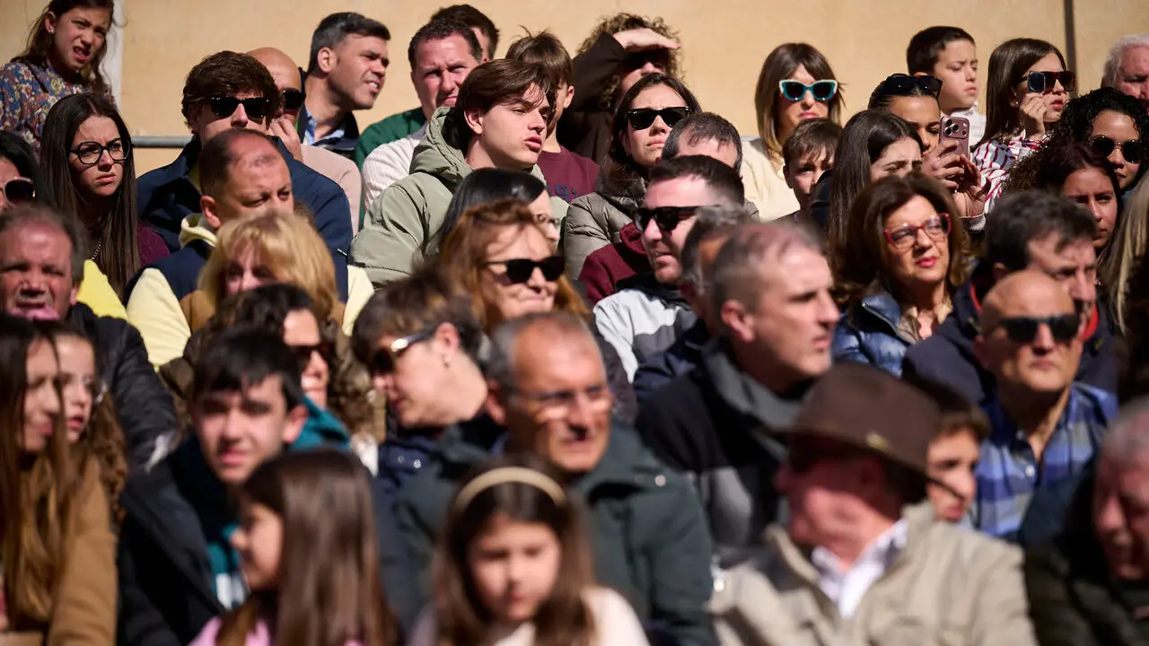 Pasi&oacute;n viviente de Andosilla durante Semana Santa 2026. PABLO LASAOSA