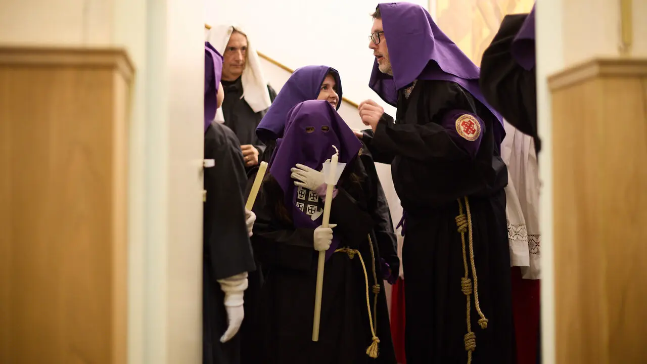 Procesi&oacute;n de Viernes Santo 2026 por las calles de Pamplona. I&Ntilde;IGO ALZUGARAY