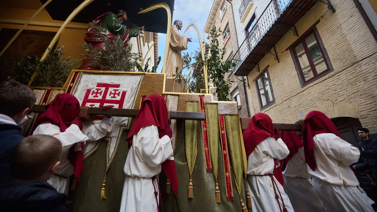 Procesi&oacute;n de Viernes Santo 2026 por las calles de Pamplona. I&Ntilde;IGO ALZUGARAY