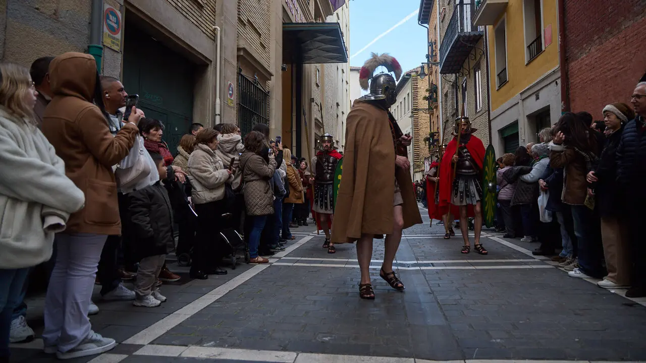 Procesi&oacute;n de Viernes Santo 2026 por las calles de Pamplona. I&Ntilde;IGO ALZUGARAY