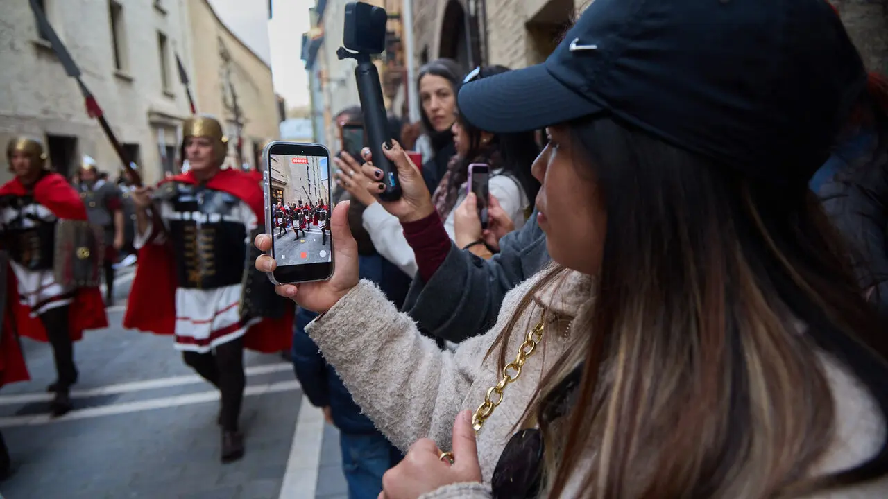 Procesi&oacute;n de Viernes Santo 2026 por las calles de Pamplona. I&Ntilde;IGO ALZUGARAY