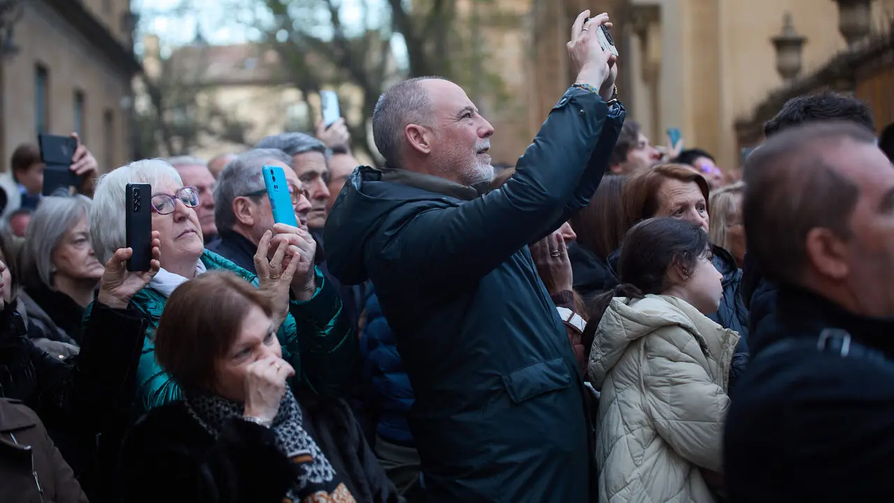 Procesi&oacute;n de Viernes Santo 2026 por las calles de Pamplona. I&Ntilde;IGO ALZUGARAY