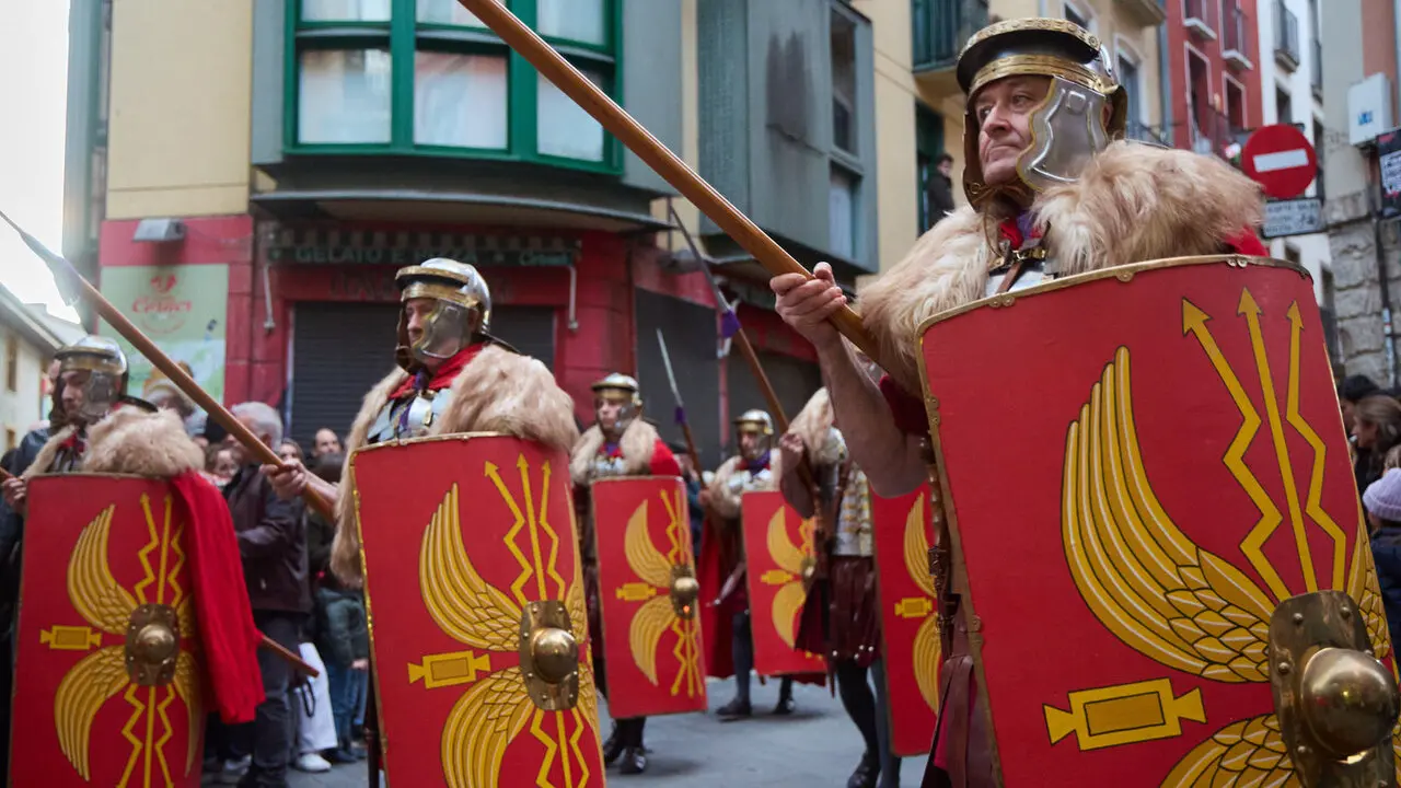 Procesi&oacute;n de Viernes Santo 2026 por las calles de Pamplona. I&Ntilde;IGO ALZUGARAY