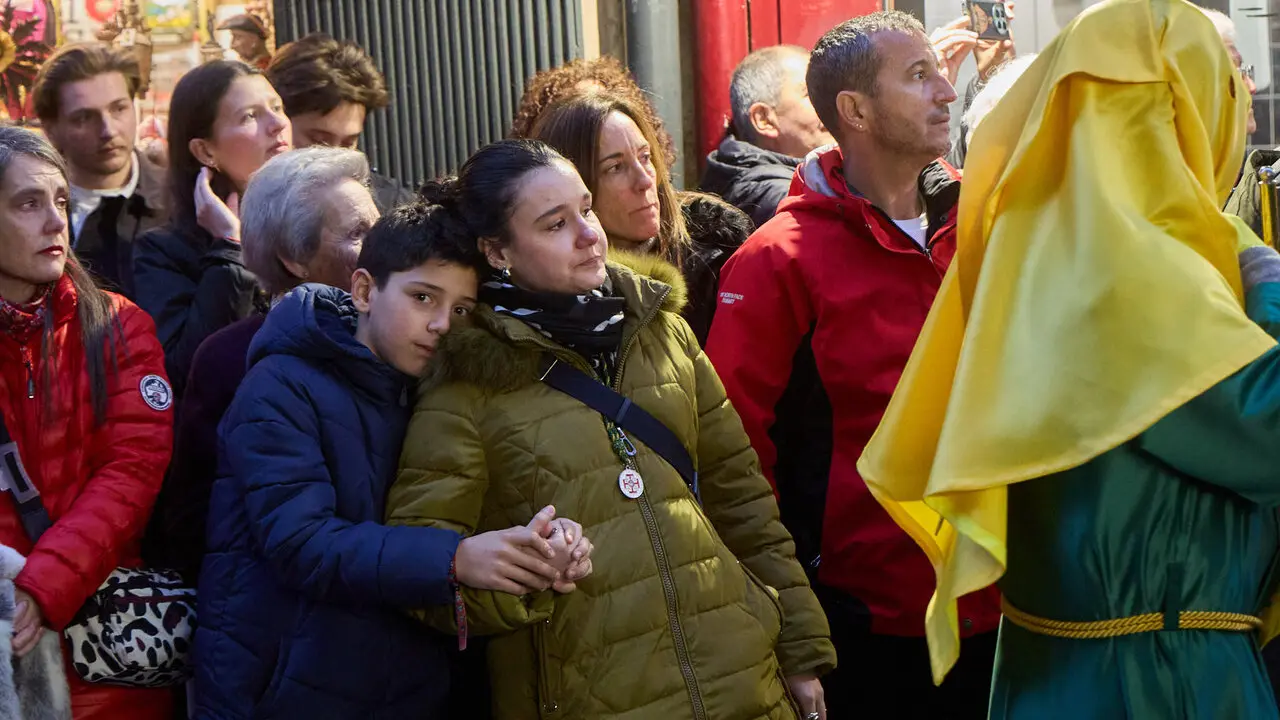 Procesi&oacute;n de Viernes Santo 2026 por las calles de Pamplona. I&Ntilde;IGO ALZUGARAY