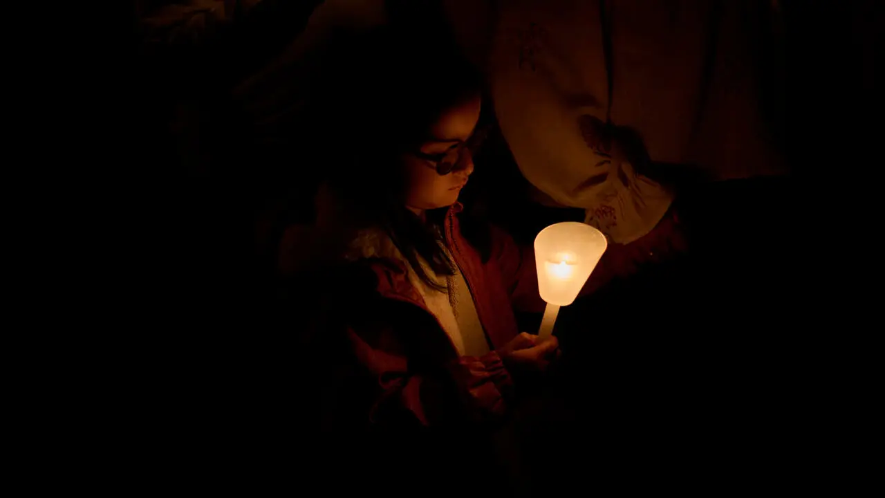 Vigilia Pascual en la Catedral de Pamplona durante la Semana Santa de 2026. PABLO LASAOSA