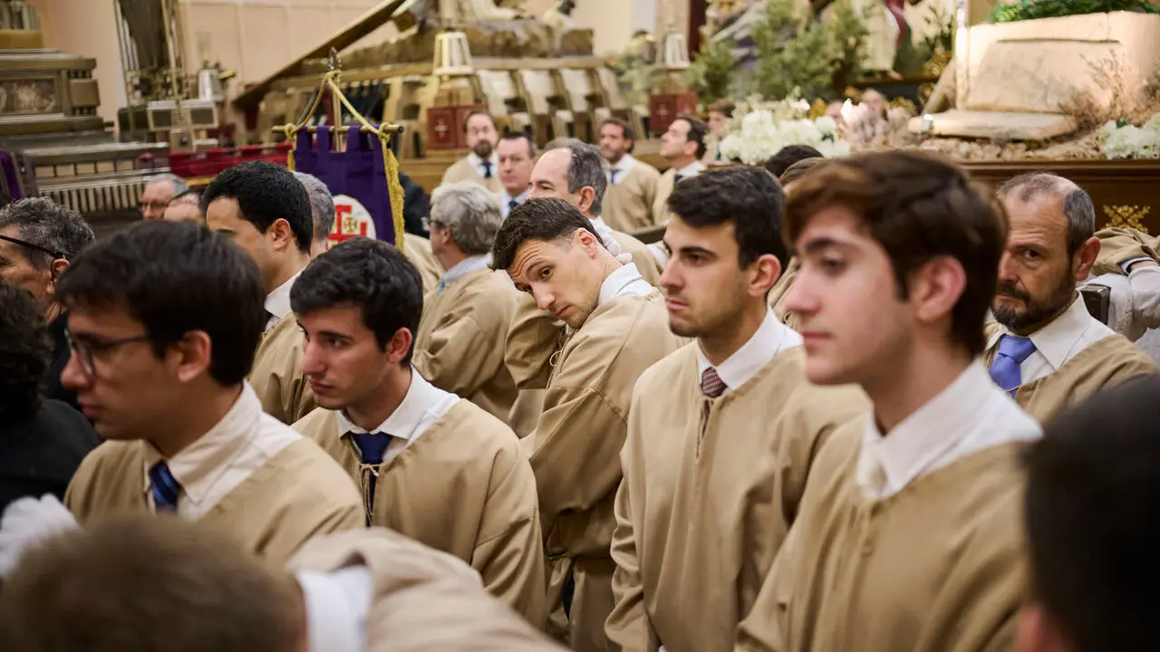 Procesi&oacute;n del Resucitado durante la Semana Santa 2026. PABLO LASAOSA
