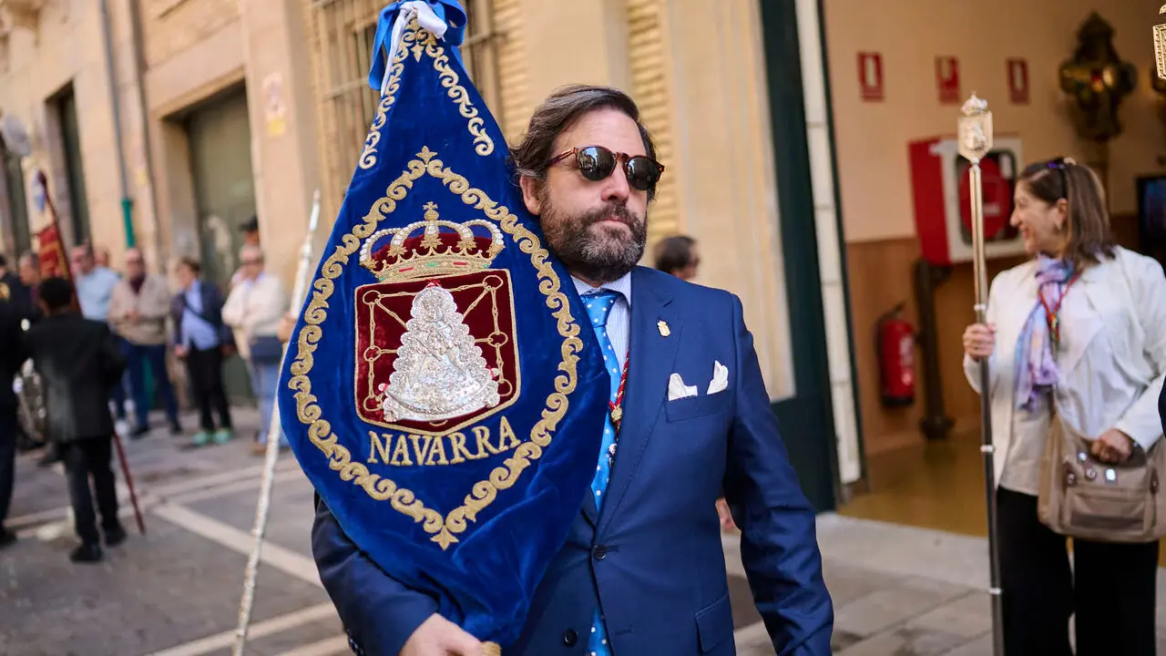 Procesi&oacute;n del Resucitado durante la Semana Santa 2026. PABLO LASAOSA