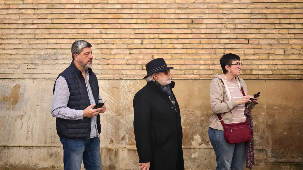 Procesi&oacute;n del Resucitado durante la Semana Santa 2026. PABLO LASAOSA