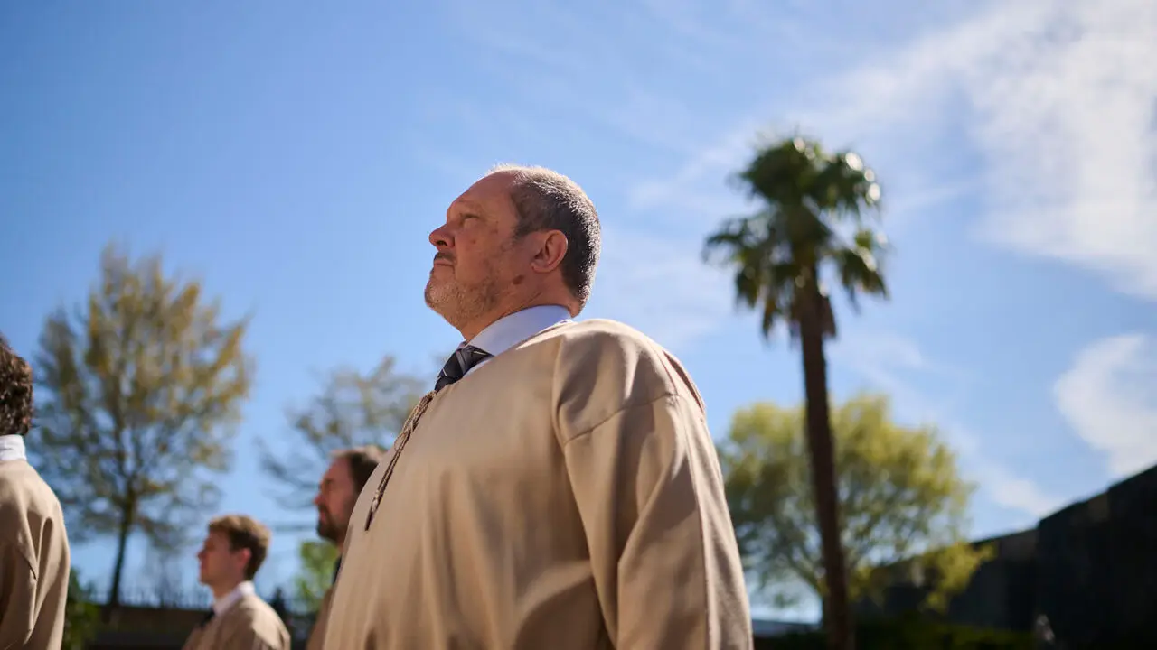 Procesi&oacute;n del Resucitado durante la Semana Santa 2026. PABLO LASAOSA
