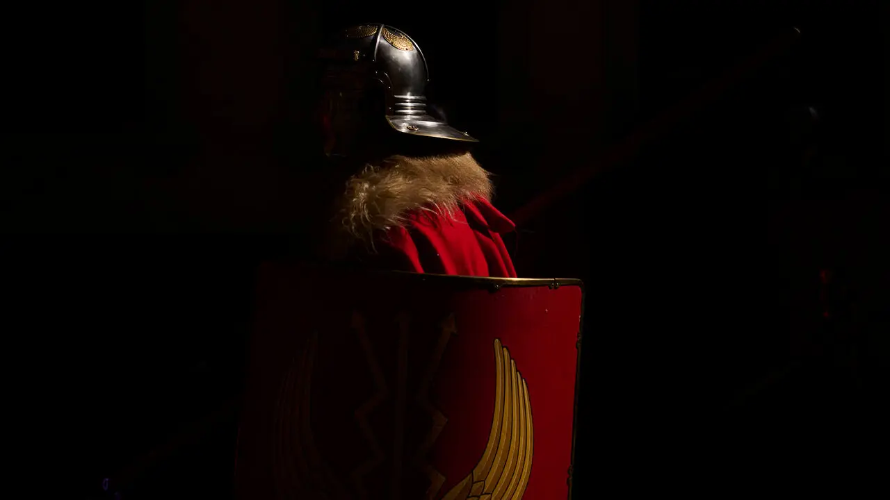 Procesi&oacute;n del Resucitado durante la Semana Santa 2026. PABLO LASAOSA