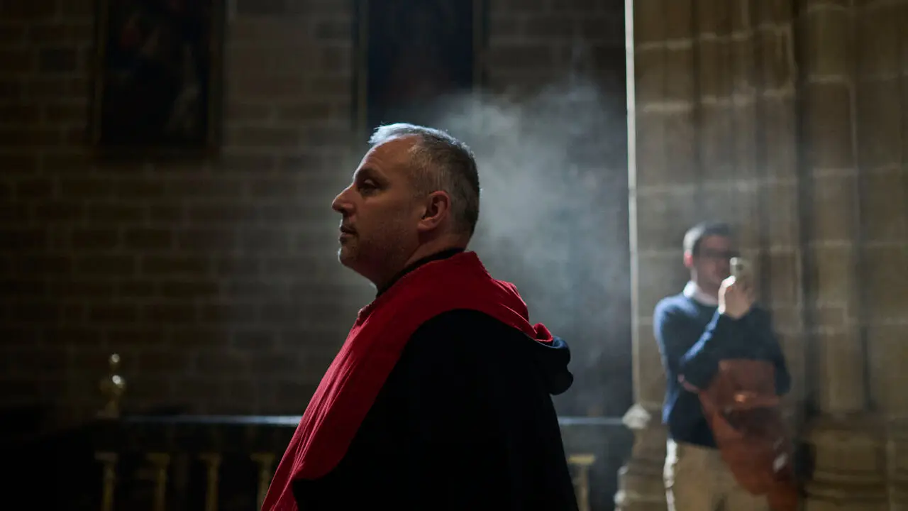 Procesi&oacute;n del Resucitado durante la Semana Santa 2026. PABLO LASAOSA