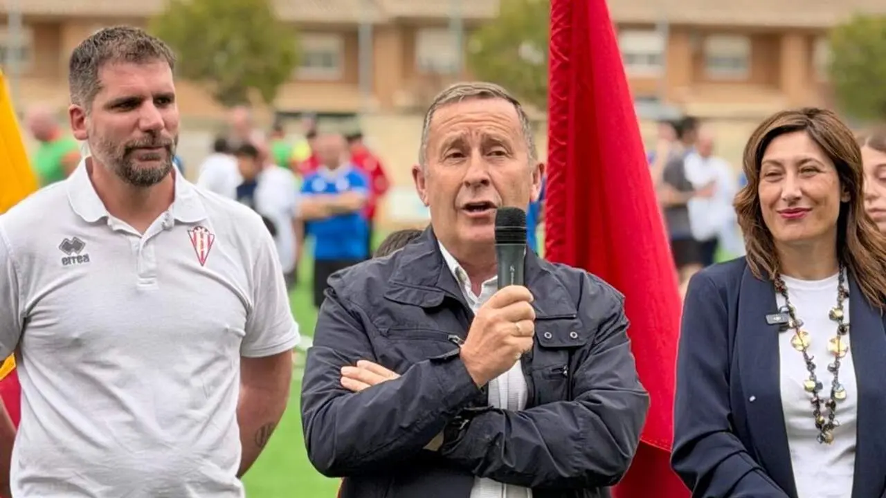 Inauguraci&oacute;n del campo de f&uacute;tbol de Castej&oacute;n. CEDIDA