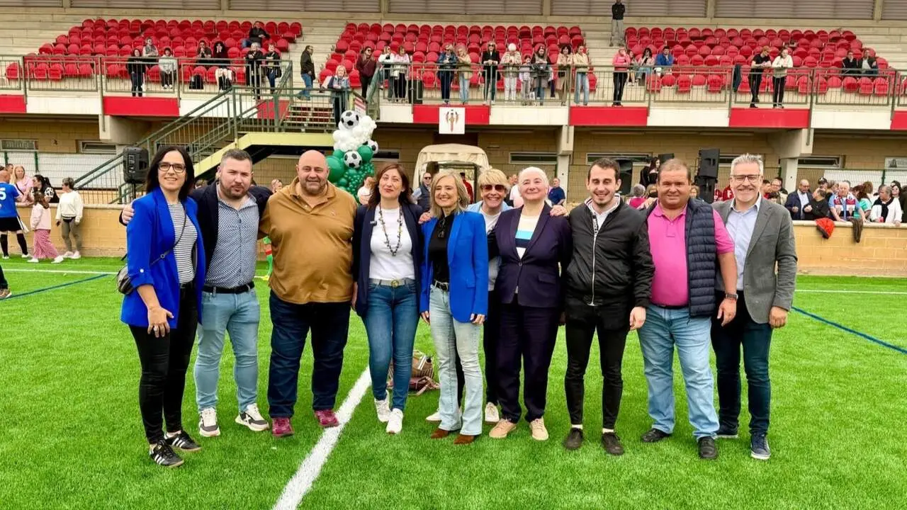 Inauguraci&oacute;n del campo de f&uacute;tbol de Castej&oacute;n. CEDIDA