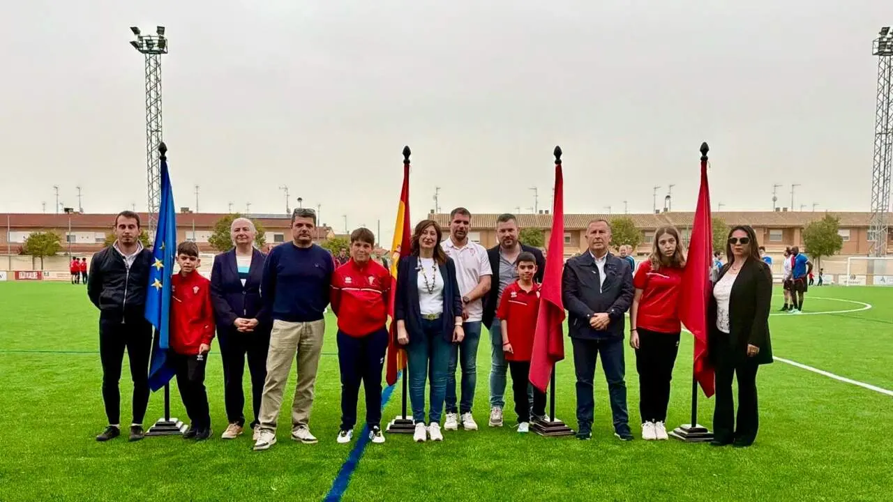 Inauguraci&oacute;n del campo de f&uacute;tbol de Castej&oacute;n. CEDIDA