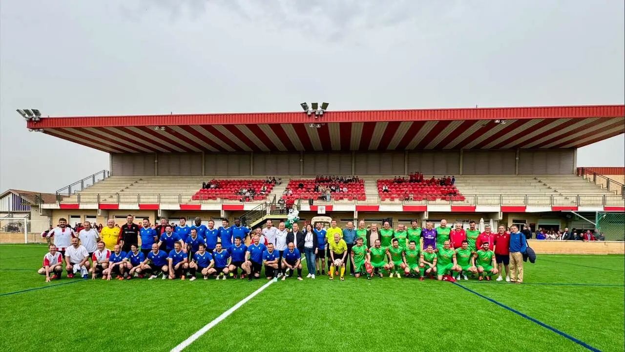 Inauguraci&oacute;n del campo de f&uacute;tbol de Castej&oacute;n. CEDIDA