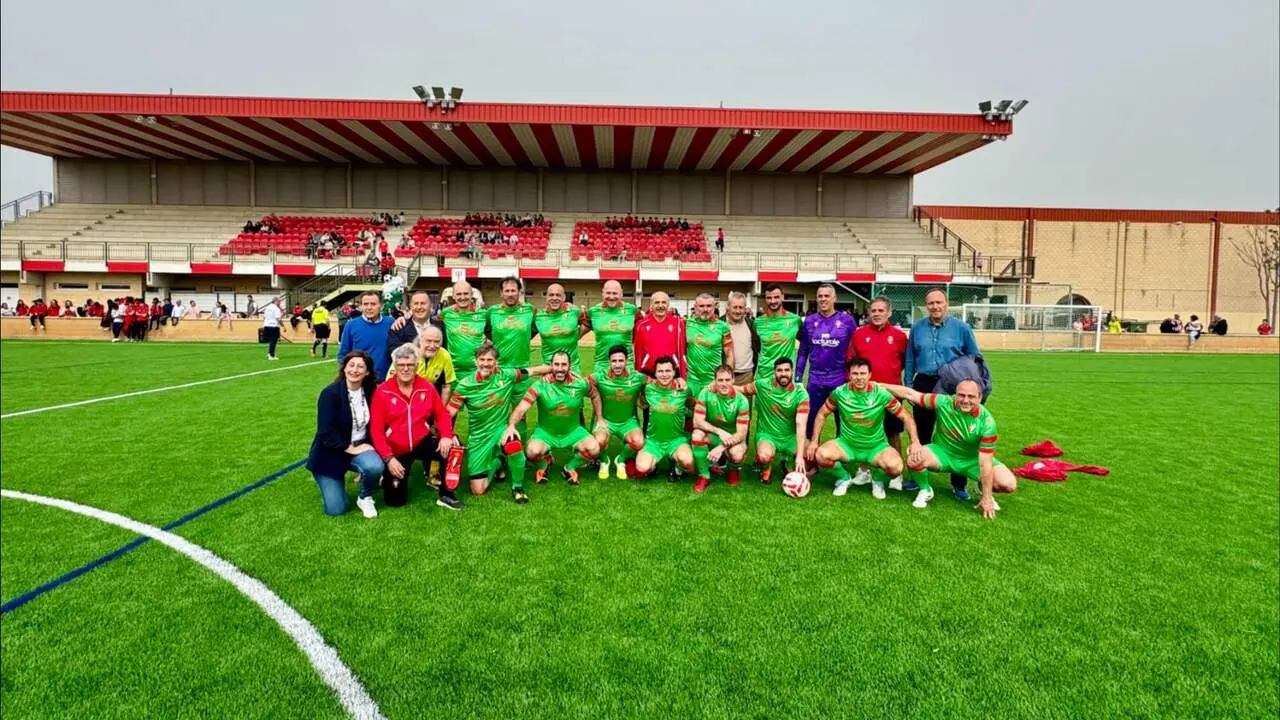 Inauguraci&oacute;n del campo de f&uacute;tbol de Castej&oacute;n. CEDIDA