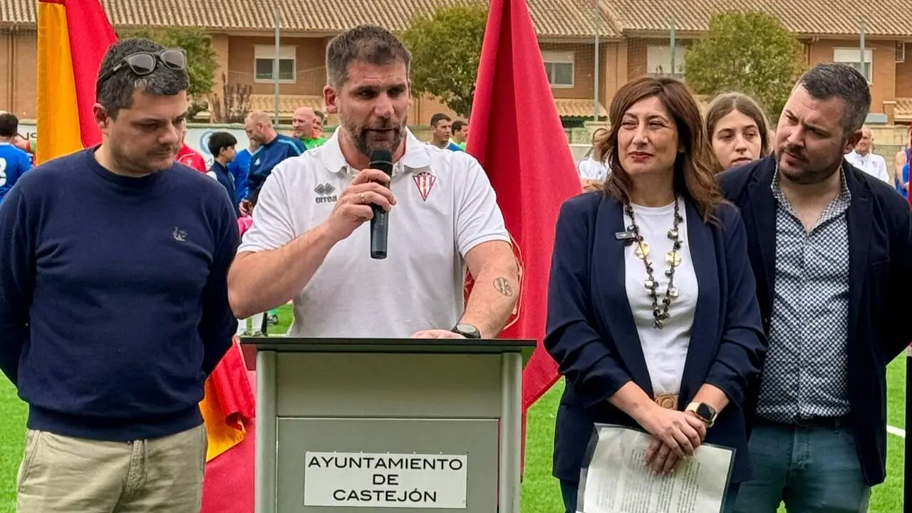 Inauguraci&oacute;n del campo de f&uacute;tbol de Castej&oacute;n. CEDIDA