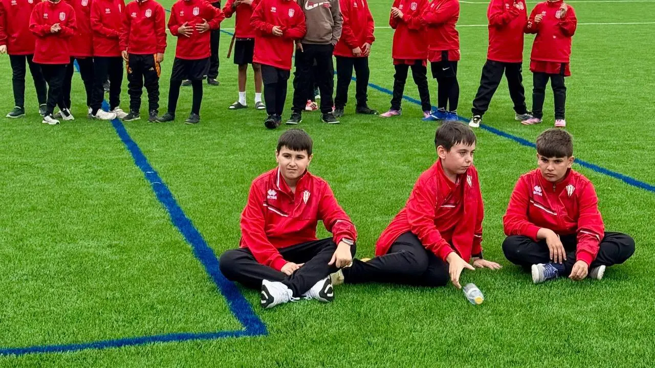 Inauguraci&oacute;n del campo de f&uacute;tbol de Castej&oacute;n. CEDIDA