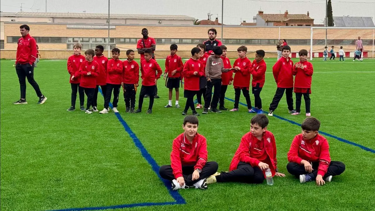 Inauguraci&oacute;n del campo de f&uacute;tbol de Castej&oacute;n. CEDIDA